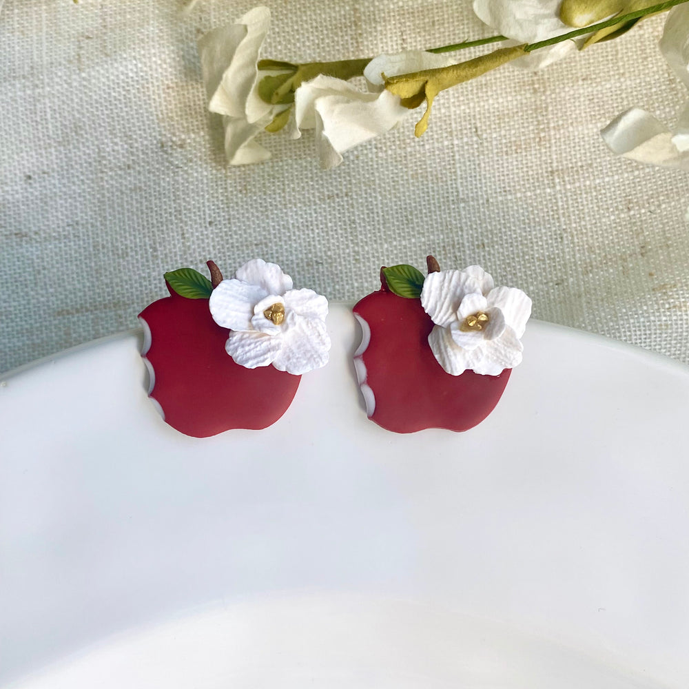 Floral Apple Dangles